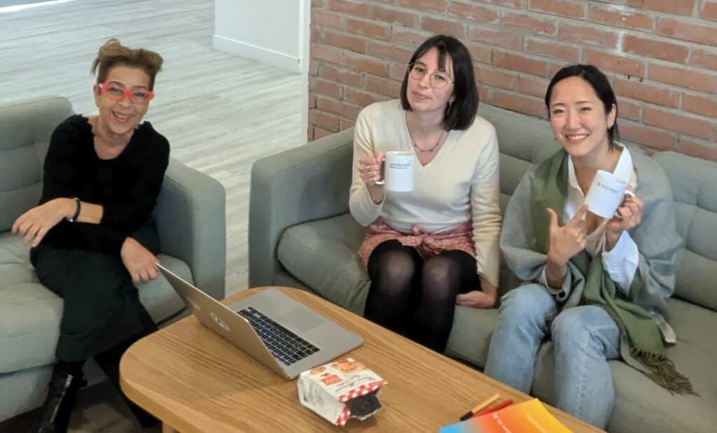 Teresa, Pauline, et Lindsey