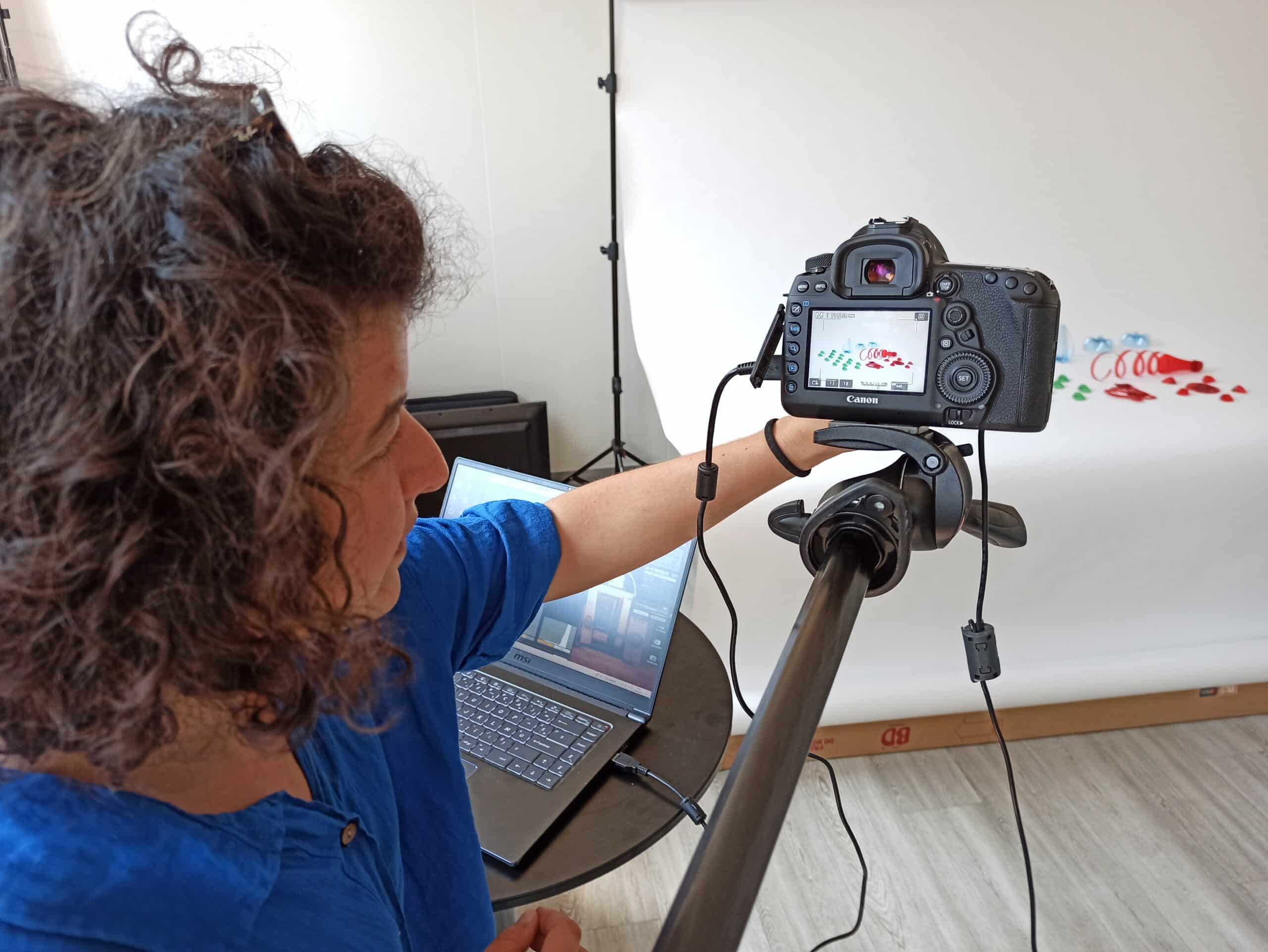 Dans le studio vidéo !